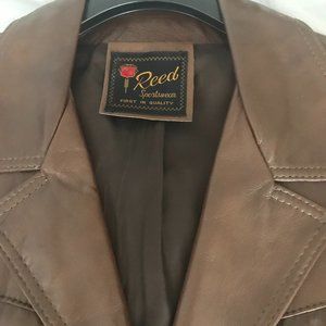 men's vintage leather jacket